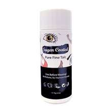 Load image into Gallery viewer, Sugar Coated Pure Fine Talc bottle with signature Sugar coated body part imagery
